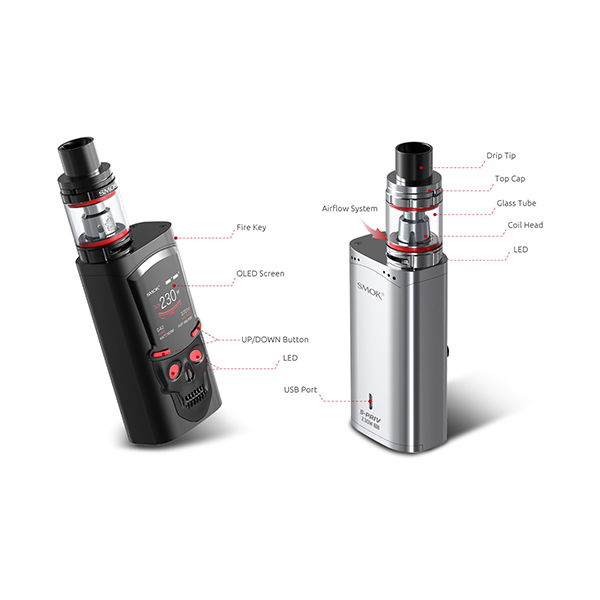 elfbar nachfüll pod läuft aus Smok E-priv 230w Kit With Tfv12 Prince Tank Coils Smok E-priv 230w Mod Kit  With Tfv12 Prince Tank Atomizer 8ml For Sale main image 0