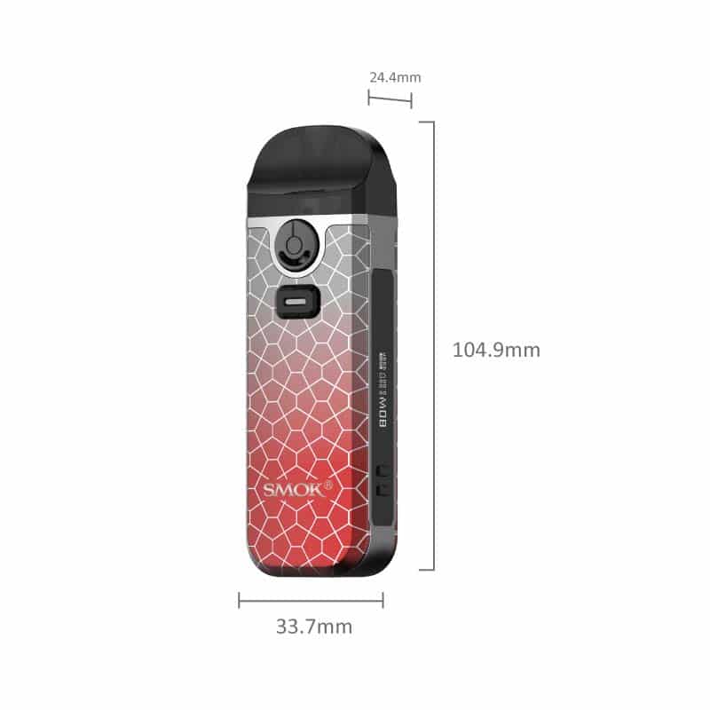 elf bar vape uk SMOK NORD 4 Refillable Pod Vape Kit [Brown Leather]
