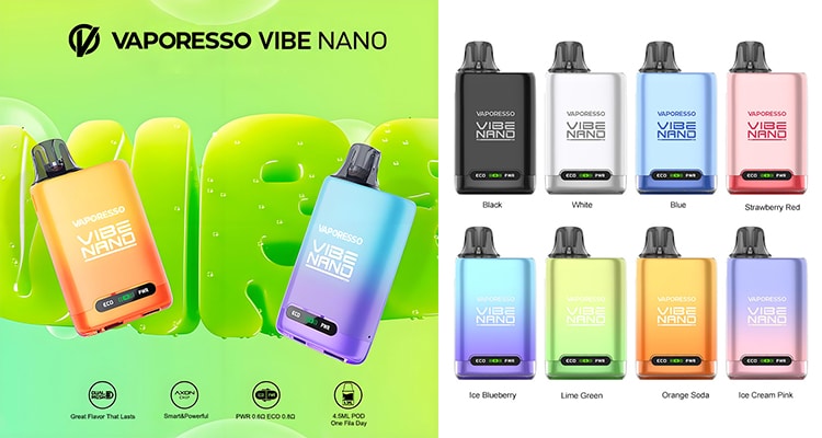 Vaporesso Vibe Nano Pod Kit 1100mAh