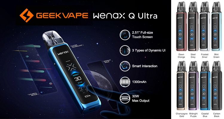 Geekvape Wenax Q Ultra Pod System Kit
