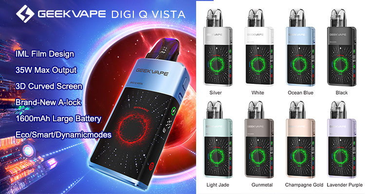 Geekvape Digi Q Vista Pod Kit 1600mAh