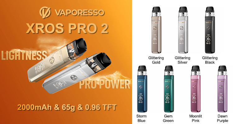 Vaporesso XROS Pro 2 Pod System Kit 2000mAh 3ml