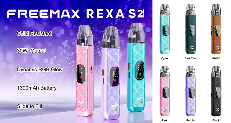 Freemax Rexa S2 Pod System Kit 1300mAh 30W