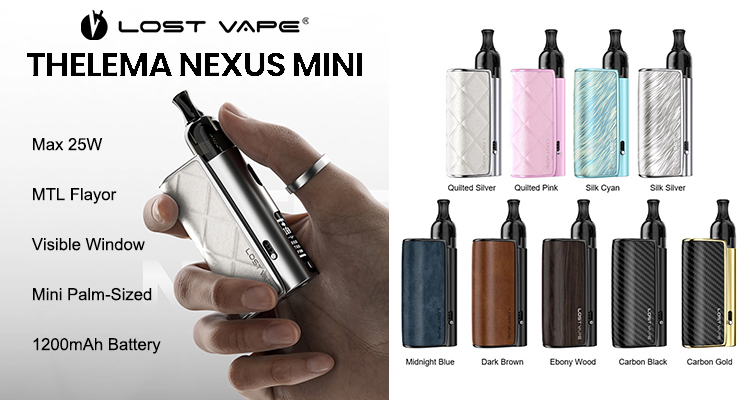Lost Vape Thelema Nexus Mini Pod System Kit 1200mAh 25W