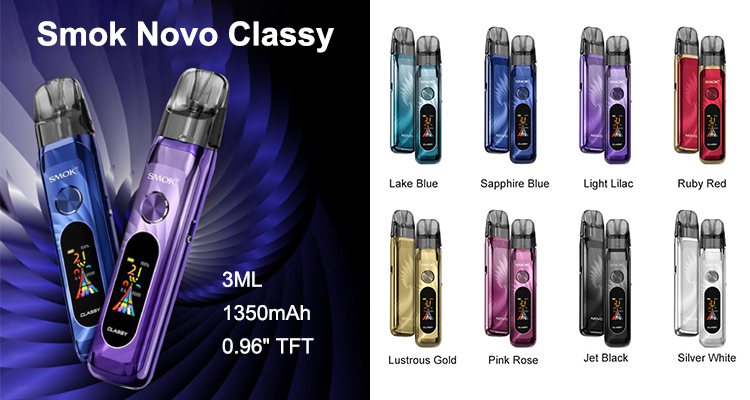 SMOK Novo Classy Pod System Kit 1350mAh 3ml