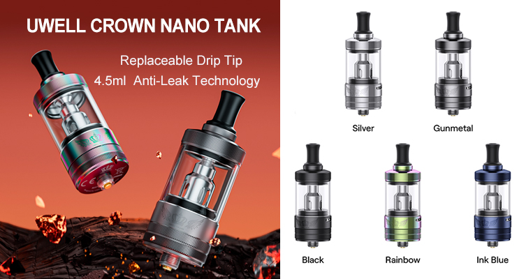 crown 6 uwell Uwell Crown S Pod System Kit 1500mAh 5ml – Vape Wholesale Global