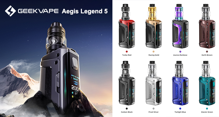 Geekvape Aegis Legend 5 Mod Kit with Z Subohm Tank 5