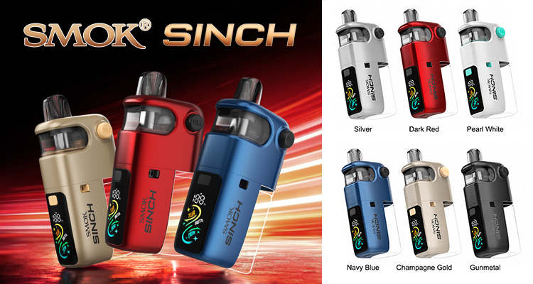 SMOK Sinch Pod System Kit 1000mAh 6ml