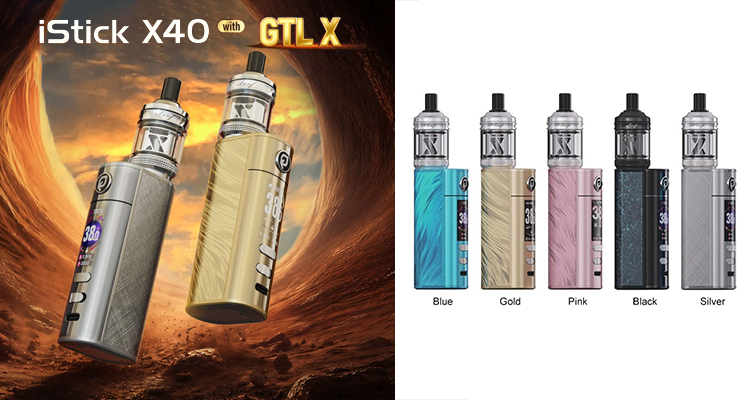 Eleaf iStick X40 Mod Kit with GTL X Tank 3000mAh