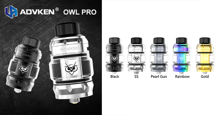 Advken Owl Pro Tank 5ml | Top Airflow Sub-Ohm Tank