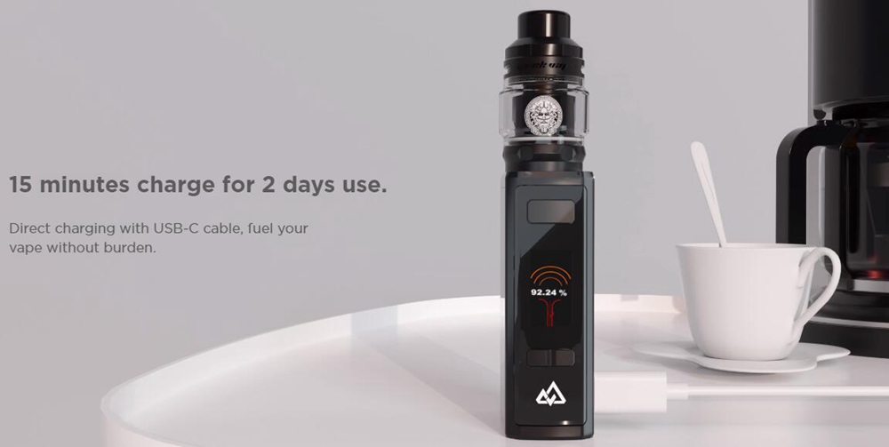 elfbar nachfüll pod läuft aus Geek Vape OBELISK 120 FC Starter Kit main image 1