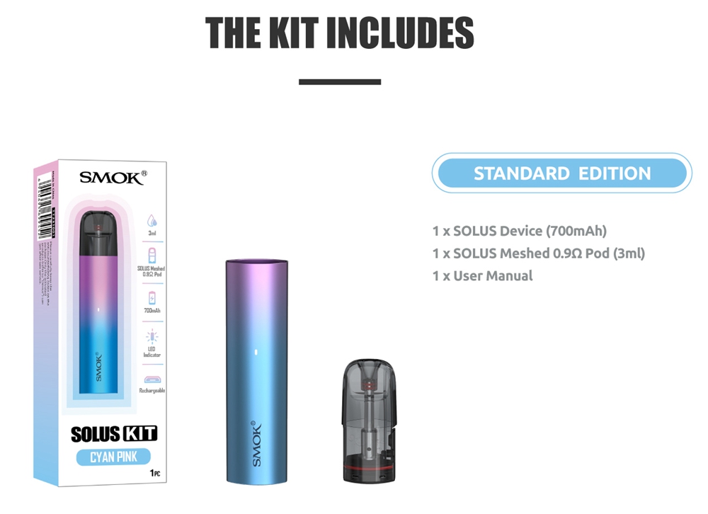 Smok SOLUS Pod Kit 700mAh