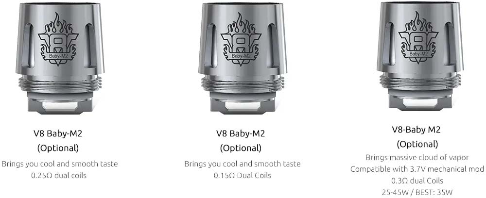 TFV8 V8 Baby M2 Coils