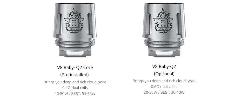 Smok TFV8 V8 Baby Q2 Coils