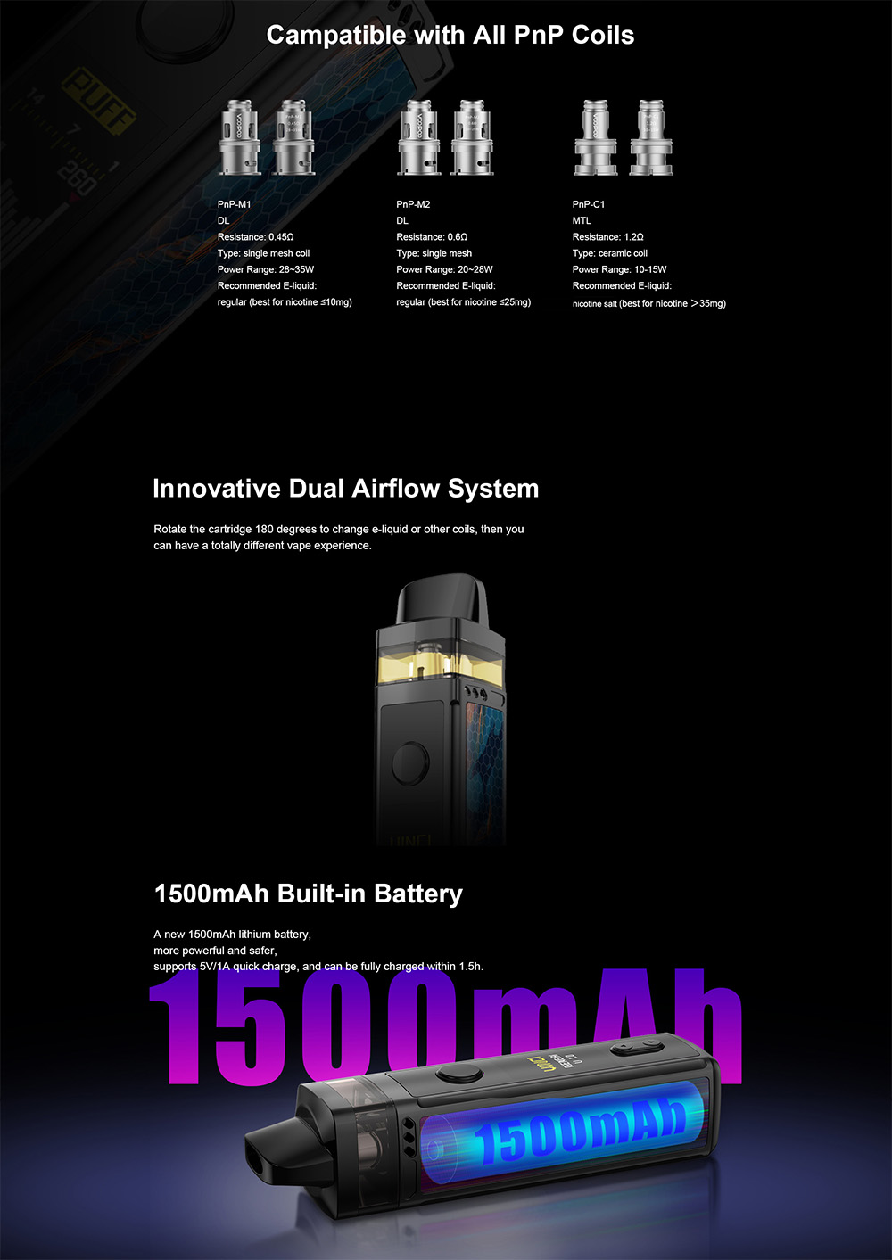 Voopoo Vinci 40W Pod Kit
