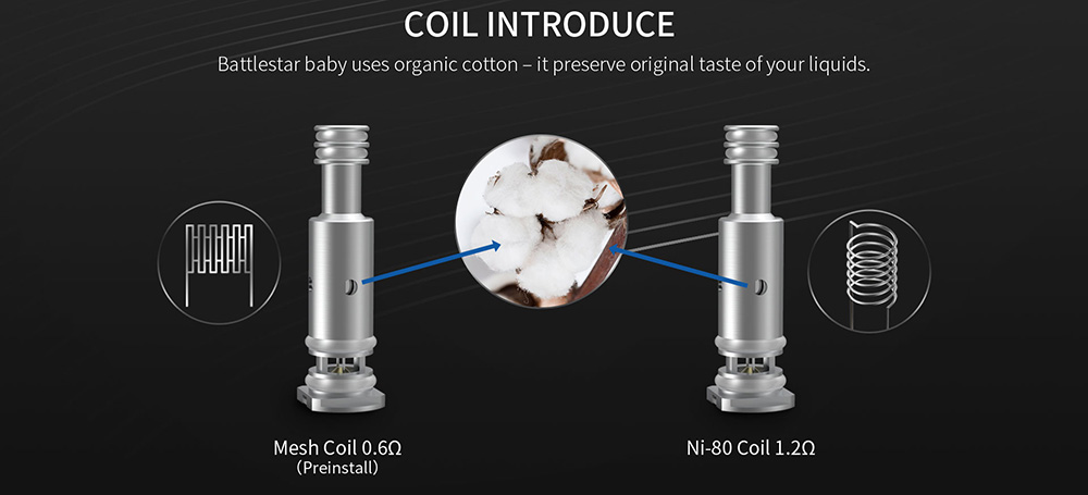 Smoant Battlestar Baby Coil