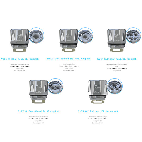 joyetech procore aries coil heads